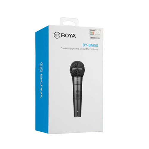 BOYA BY-BM58 Cardioid Dynamic Vocal Microphone