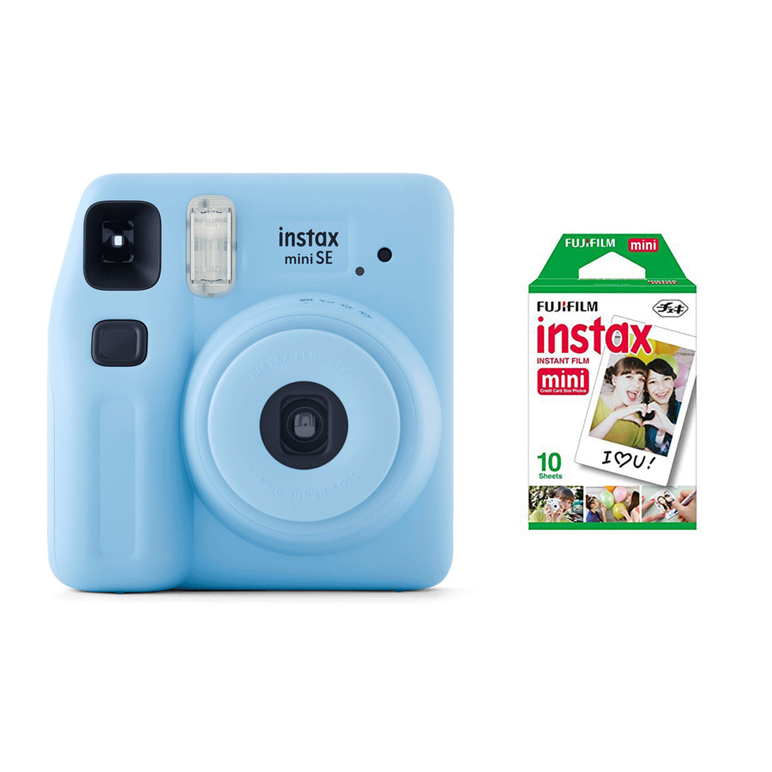 FUJIFILM Instax mini SE Instant Film Camera with 10X1 Instant Film