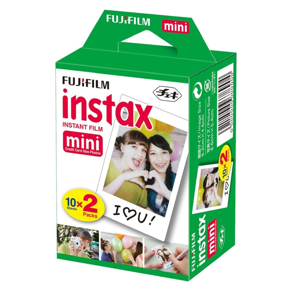 FUJIFILM Instax mini SE Instant Film Camera with 10X2 Instant Film