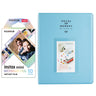 Fujifilm Instax Mini 10X1 mermaid tail Instant Film With 128-sheet Album for mini film Blue