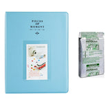 Fujifilm Instax Mini 10X1 mermaid tail Instant Film With 128-sheet Album for mini film Blue