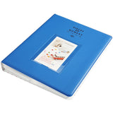 CAIUL 128 Pockets  Album for  Instax Mini 7s 8 8+ 9 25 26 50s 70 90 Film, Polaroid PIC300 Z2300 Film (Cobalt Blue)