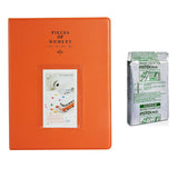 Fujifilm Instax Mini 10X1 mermaid tail Instant Film With 128-sheet Album for mini film Orange