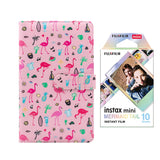 Fujifilm Instax Mini 10X1 mermaid tail Instant Film with 96-sheet Album for mini film Flamingo watermelon