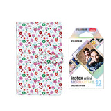 Fujifilm Instax Mini 10X1 mermaid tail Instant Film with 96-sheet Album for mini film Flower