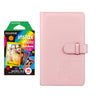 Fujifilm Instax Mini 10X1 rainbow Instant Film with 96-sheet Album for mini film Blush pink