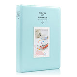 CAIUL 128 Pockets  Album for  Instax Mini 7s 8 8+ 9 25 26 50s 70 90 Film, Polaroid PIC300 Z2300 Film (Ice Blue)