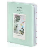 Zenko Compatible 64 sheet Album for Fujifilm Instax Mini Film (3 inch) (Mint Green)