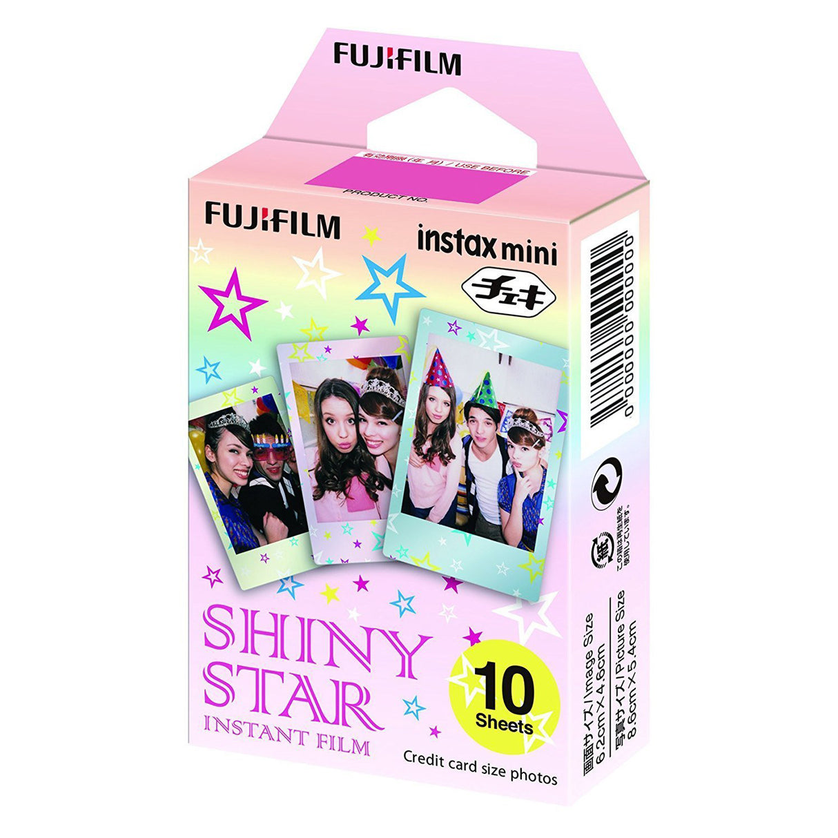 Fujifilm Instax Mini Instant Film White 80 Sheets Color Photo Paper for  Fuji Mini 9, 8, 7s, 8+, 70, 90, Share Printer, Polariod 300 Cameras