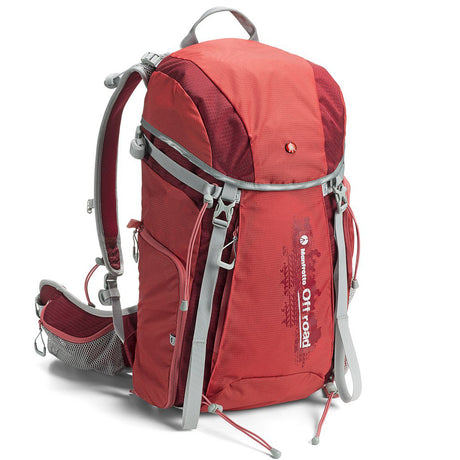 Manfrotto MB OR-BP-30RD Off road Hiker camera backpack 30L Red for DSLR