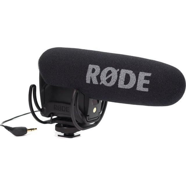 Rode VMPR VideoMic Pro R with Rycote Lyre Shockmount, Black