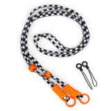 Zikkon All-Purpose Camera Strap round rope (Black and white Mix)
