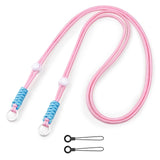 Zikkon All-Purpose Camera Strap round rope (Pink)
