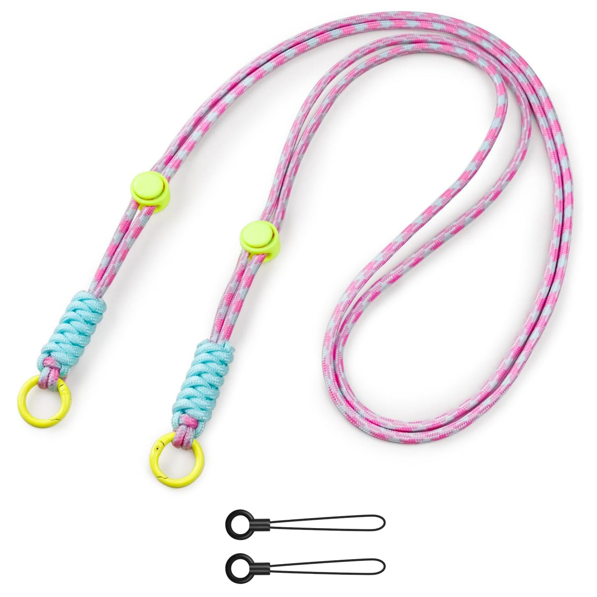 Zikkon All-Purpose Camera Strap round rope (Powder Blue Mix)
