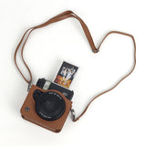 Zikkon Camera Case for Fujifilm Instax Mini 99 Instant Camera (Brown)