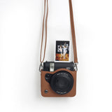 Zikkon Camera Case for Fujifilm Instax Mini 99 Instant Camera (Brown)