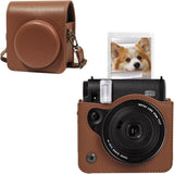 Zikkon Camera Case for Fujifilm Instax Mini 99 Instant Camera (Brown)