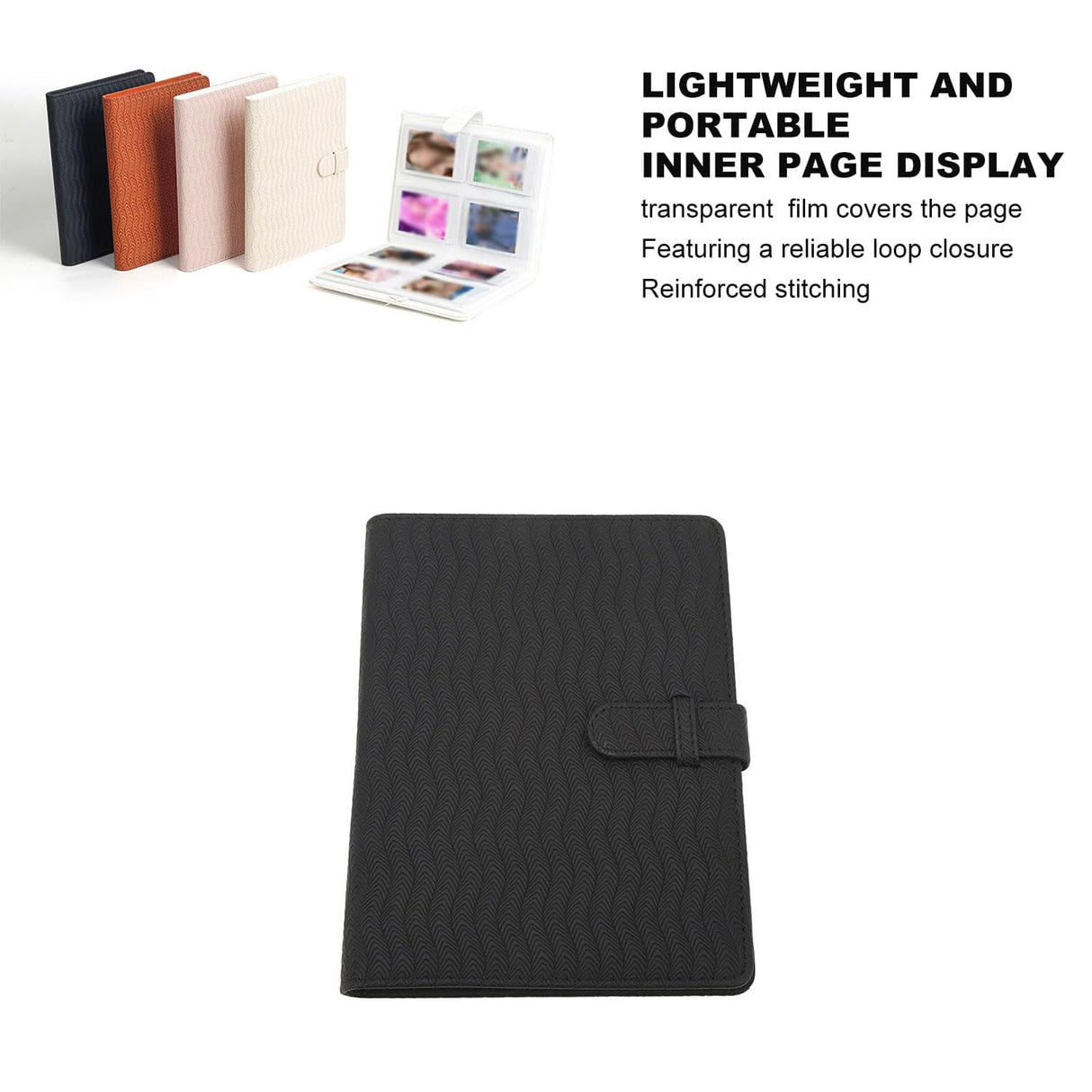 Zikkon 128 sheet Album for Fujifilm Instax Mini Film (3 inch)