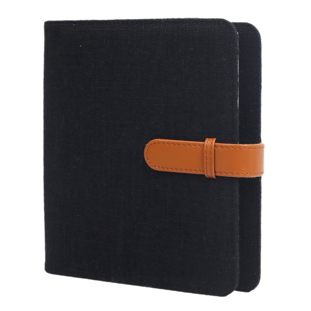 Zikkon Compatible 288 Sheet Cotton and linen photo album for Fujifilm Instax Mini Film (Black)
