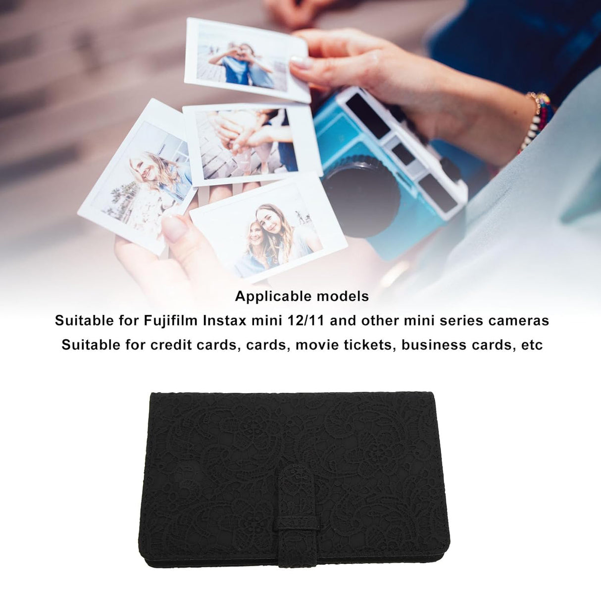 Zikkon Compatible 96 sheet Album for Fujifilm Instax Mini Film (3 inch)