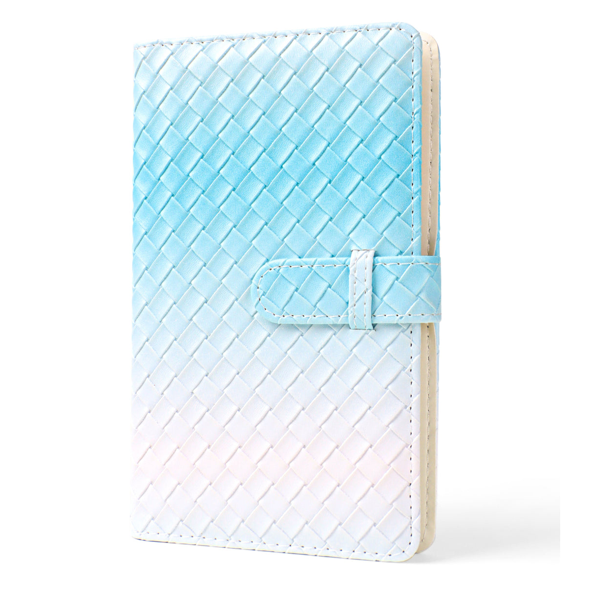 Zikkon Compatible 96 sheet Album for Fujifilm Instax Mini Film (3 inch) (Blue gradient weaving)