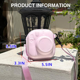 Zikkon EVA Universal Camera Case for Fujifilm Instax Mini 12/11/99/ SE/90/7 (Blossom Pink)
