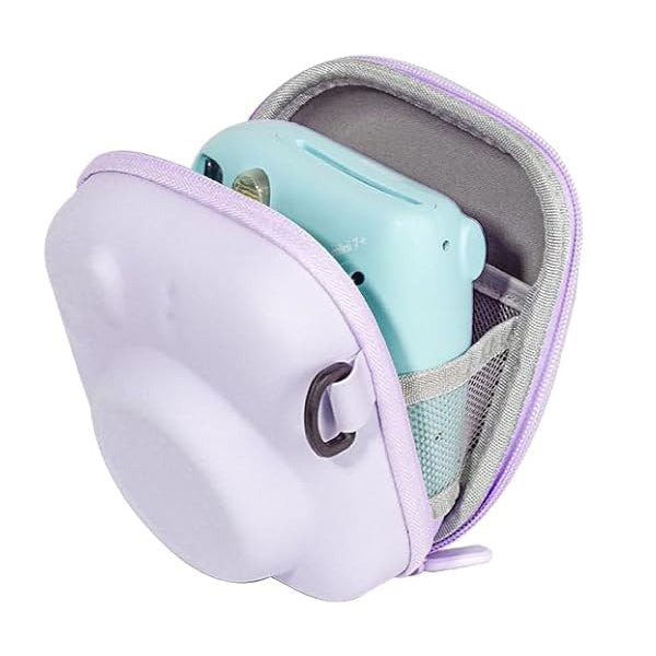 Zikkon EVA Universal Camera Case for Fujifilm Instax Mini 12/11/99/ SE/90/7 (Lilac purple)
