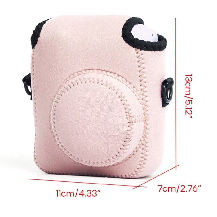 Zikkon Instax Mini 12 Elastic Protective Camera Case (Pink)