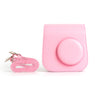 Zikkon Instax Mini SE Protective Camera Case PU Leather Carrying Bag (Pink)_
