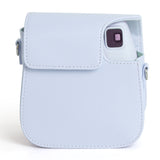 Zikkon Instax Mini SE Protective Camera Case PU Leather Carrying Bag (Purple)
