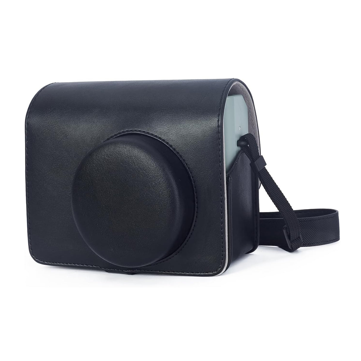 Zikkon Instax wide 400  Instant Camera PU Case Camera Bag (Black)