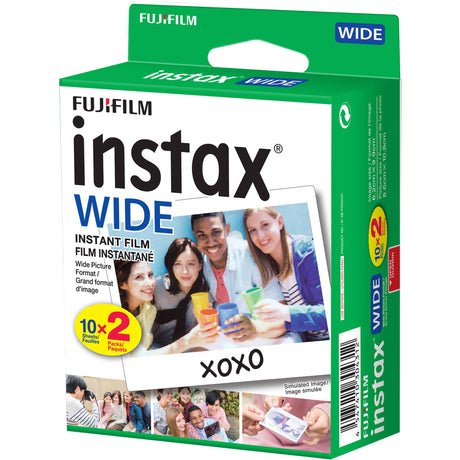 FUJIFILM Instax Wide 20 Sheet Pack Film Roll