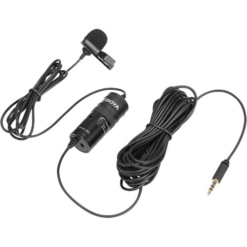 Noise cancelling lavalier online microphone