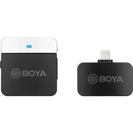 BOYA BY-M1LV-D iOS 2.4Ghz Wireless Microphone (1Transmitter+1Receiver)