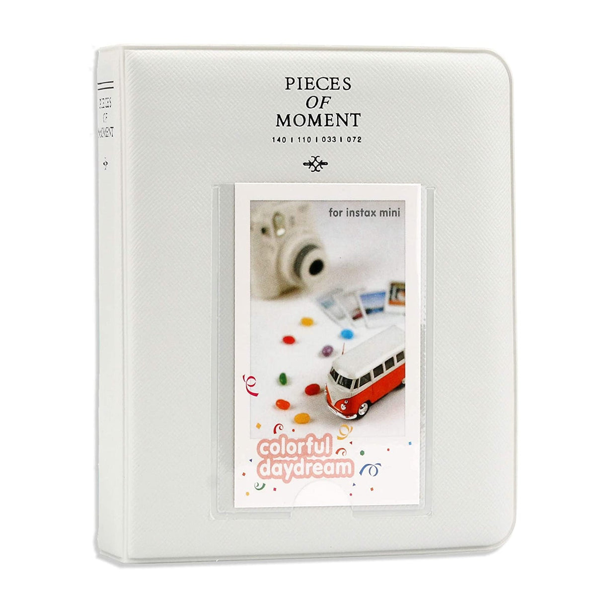 CAIUL 64 Pockets Mini Photo Album (ice white)