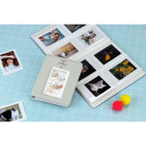 CAIUL 64 Pockets Mini Photo Album (ice white)