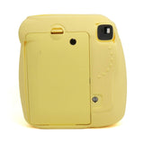 CAIUL Fashion Camera Case For Fujinfilm Instax Mini 8, Silica Gel Material, Yellow