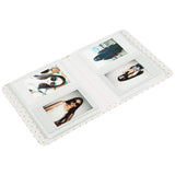 Caiul Instax Mini 9/ 8/50/70/90 Compatible Pieces Of Moment 64 Photos Album (Smokey White)