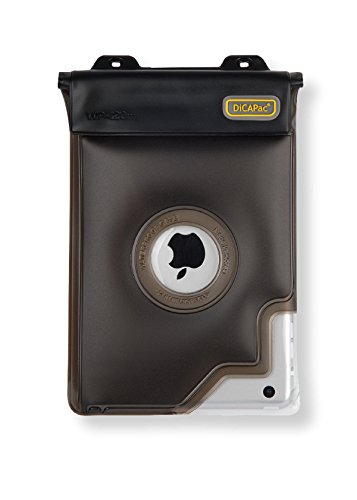 DiCAPac Waterproof Case with Neck Strap for iPad mini  Black (WPi20m)