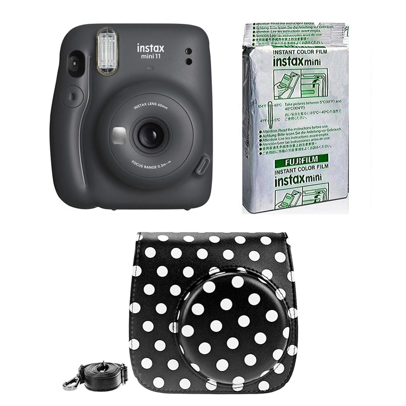 FUJIFILM INSTAX Mini 11 Instant Film Camera with 10X1 Pack of