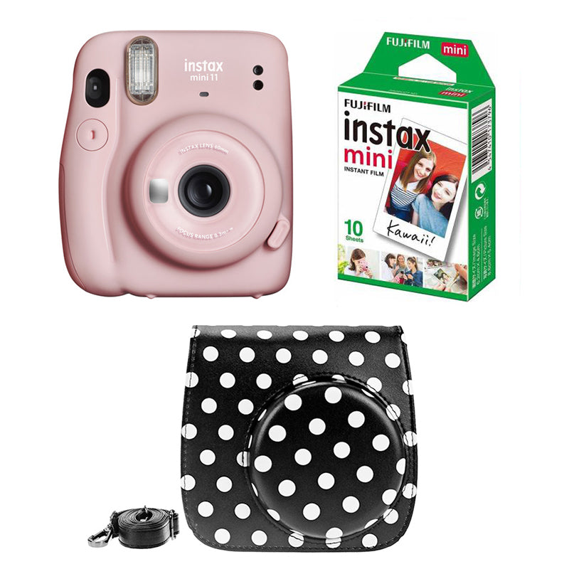 FUJIFILM INSTAX Mini 11 Instant Film Camera with 10X1 Pack of