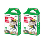 FUJIFILM INSTAX Mini 12 Instant Film Camera with 10X2 Pack of Instant Film (Pastel Blue)