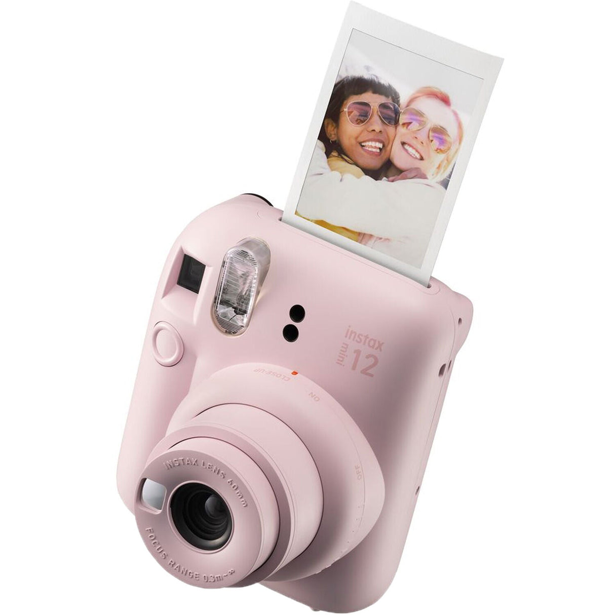 Fujifilm Instax Mini 12 Instant Print Film Camera (Blossom Pink)