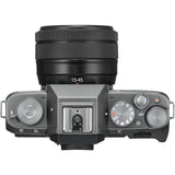 FUJIFILM X-T100 Mirrorless Digital Camera with 15-45mm Lens (Dark Silver)