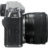 FUJIFILM X-T100 Mirrorless Digital Camera with 15-45mm Lens (Dark Silver)