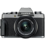 FUJIFILM X-T100 Mirrorless Digital Camera with 15-45mm Lens (Dark Silver)