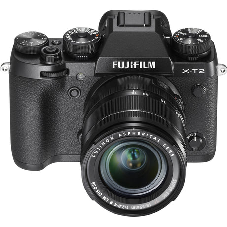 FUJIFILM X-T2 Mirrorless Digital Camera with 18-55mm Lens