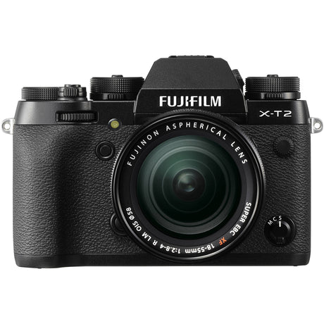 FUJIFILM X-T2 Mirrorless Digital Camera with 18-55mm Lens