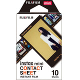 Fujifilm Instax Mini 10X1 Contact sheet instant Film