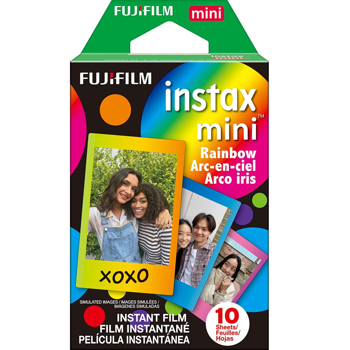 Fujifilm Instax Mini 10X1 Rainbow instant Film
